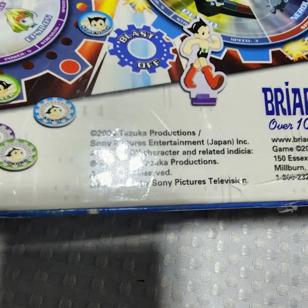 BRIARPATCH NIB ASTRO BOY SAVES THE UNIVERSE BOARD GAME